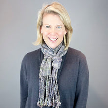 Load image into Gallery viewer, Beaded Mohair Woven Scarf Kit | Artyarns Merino Cloud, Beaded Mohair and Sequins & Weaving Pattern (#398)