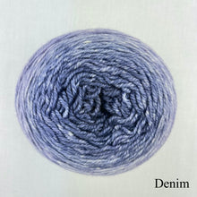 Load image into Gallery viewer, Hitchhiker (Freia version) Knitting Kit | Freia Handpaints Superwash Merino Silk Sport (#411)