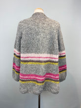 Load image into Gallery viewer, The Marka Cardi Knitting Kit | Katia Alpaca Silver & Knitting Pattern (#374)