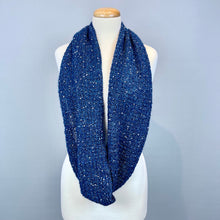 Load image into Gallery viewer, Windowpane Cowl (Long & Twisted Version) Knitting Kit | Hand Maiden Camelspin, Artyarns Beaded Mohair and Sequins & Knitting Pattern (#291)