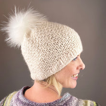 Load image into Gallery viewer, Beatrix Hat Knitting Kit | Juniper Moon Beatrix & Knitting Pattern (#378)