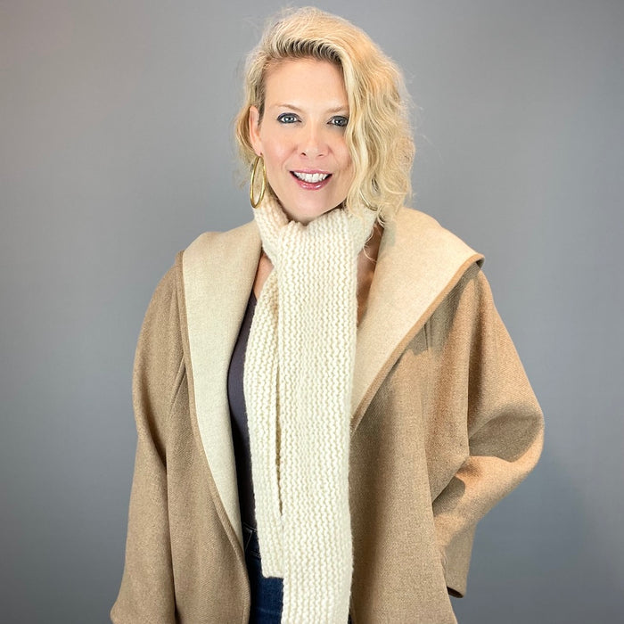 Soffio Scarf Knitting Kit | Soffio Cashmere & Knitting Pattern (#388)
