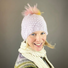Load image into Gallery viewer, Beatrix Hat Knitting Kit | Juniper Moon Beatrix & Knitting Pattern (#378)