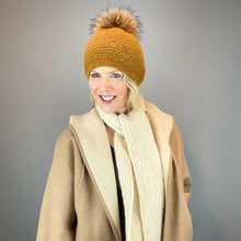 Load image into Gallery viewer, Soffio Scarf Knitting Kit | Soffio Cashmere & Knitting Pattern (#388)