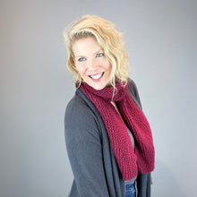 Load image into Gallery viewer, Soffio Scarf Knitting Kit | Soffio Cashmere & Knitting Pattern (#388)