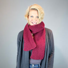 Load image into Gallery viewer, Soffio Scarf Knitting Kit | Soffio Cashmere & Knitting Pattern (#388)