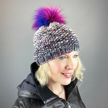 Load image into Gallery viewer, Fadient Hat Knitting Kit | MollyGirl Rock Star DK