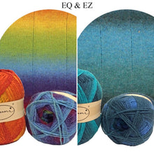 Load image into Gallery viewer, Kauni Effektgarn Wiggle Wrap Knitting Kit | Kauni Effektgarn &amp; Knitting Pattern
