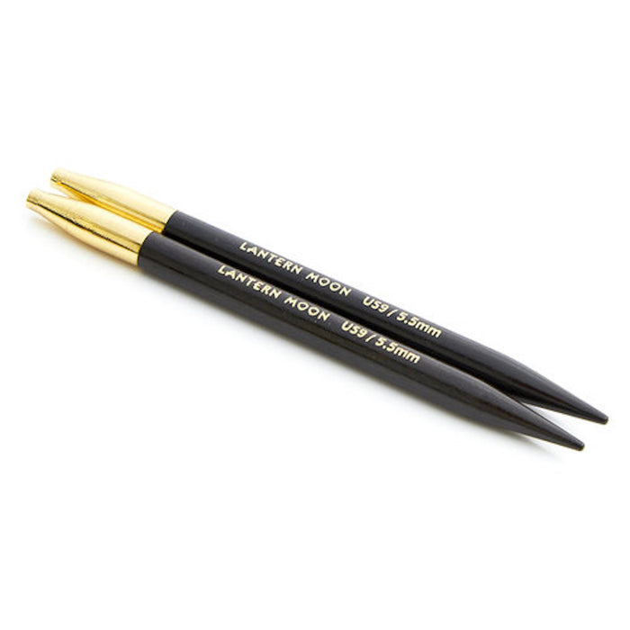 Lantern Moon Ebony Interchangeable 4" Knitting Needle Tips