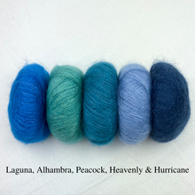 Load image into Gallery viewer, Kidsilk Haze Scarf Knitting Kit | Rowan Kidsilk Haze & Knitting Pattern (#158)