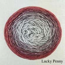 Load image into Gallery viewer, Ombré Elf Hat Knitting Kit | Freia Handpaints Superwash Merino Silk Sport & Knitting Pattern (#301)