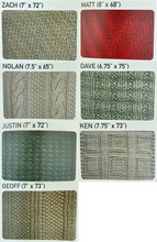 Load image into Gallery viewer, Jade Sapphire Cashmere Scarf Knitting Kit | Jade Sapphire 8 Ply Mongolian Cashmere & Knitting Pattern