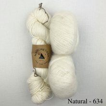 Load image into Gallery viewer, Hitchhiker Knitting Kit | Madelinetosh Pashmina & Rowan Kidsilk Haze (#412)