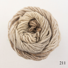 Load image into Gallery viewer, A cream and tan skein of Noro Kureyon Yarn