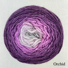 Load image into Gallery viewer, Ombré Elf Hat Knitting Kit | Freia Handpaints Superwash Merino Silk Sport & Knitting Pattern (#301)