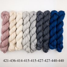 Load image into Gallery viewer, Expanding Chevron Shawl (Manos version) Knitting Kit | Manos del Uruguay Fino & Knitting Pattern (#330)