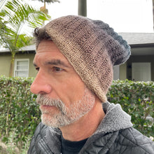 Load image into Gallery viewer, Broken Rib Beanie Knitting Kit | Freia Handpaints Superwash Merino Silk Sport & Knitting Pattern (#370)