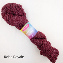 Load image into Gallery viewer, Staggered Fern Shawlette Knitting Kit | Jade Sapphire Sylph & Knitting Pattern (#272)