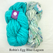 Load image into Gallery viewer, Rustic Handspun Poncho Knitting Kit | Knit Collage Sister, Cast Away & Knitting Pattern
