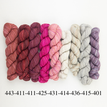 Load image into Gallery viewer, Expanding Chevron Shawl (Manos version) Knitting Kit | Manos del Uruguay Fino & Knitting Pattern (#330)