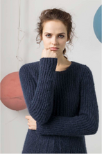 Load image into Gallery viewer, Brioche Pullover Knitting Kit | Lang Yarns Malou Light & Knitting Pattern (247-14)