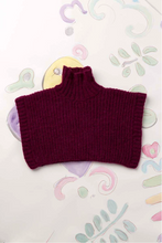Load image into Gallery viewer, Kid's Poncho Knitting Kit | Lang Yarns Malou Light & Knitting Pattern (240-01)