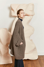 Load image into Gallery viewer, Oversized Jacket Knitting Kit | Lang Yarns Malou Light & Knitting Pattern (265-66)