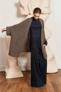 Oversized Jacket | Lang Yarns Malou Light & Knitting Pattern (265-66)