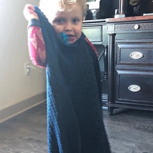 Load image into Gallery viewer, Staghorn Cable & Waving Rib Blanket Knitting Kit | Ella Rae Cashmereno Aran & Knitting Pattern (#065, 070, 070B)