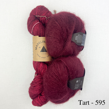 Load image into Gallery viewer, Hitchhiker Knitting Kit | Madelinetosh Pashmina & Rowan Kidsilk Haze (#412)