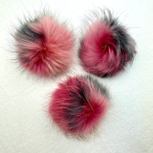 Load image into Gallery viewer, Raccoon Fur Pompoms