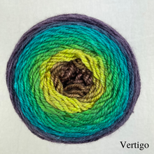 Load image into Gallery viewer, Ombré Elf Hat Knitting Kit | Freia Handpaints Superwash Merino Silk Sport & Knitting Pattern (#301)