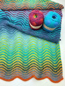 Kauni Effektgarn Wiggle Wrap Knitting Kit | Kauni Effektgarn & Knitting Pattern