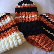 Load image into Gallery viewer, Game Day Striped Hat Knitting Kit | Cascade 128 Superwash & Knitting Pattern (#281)