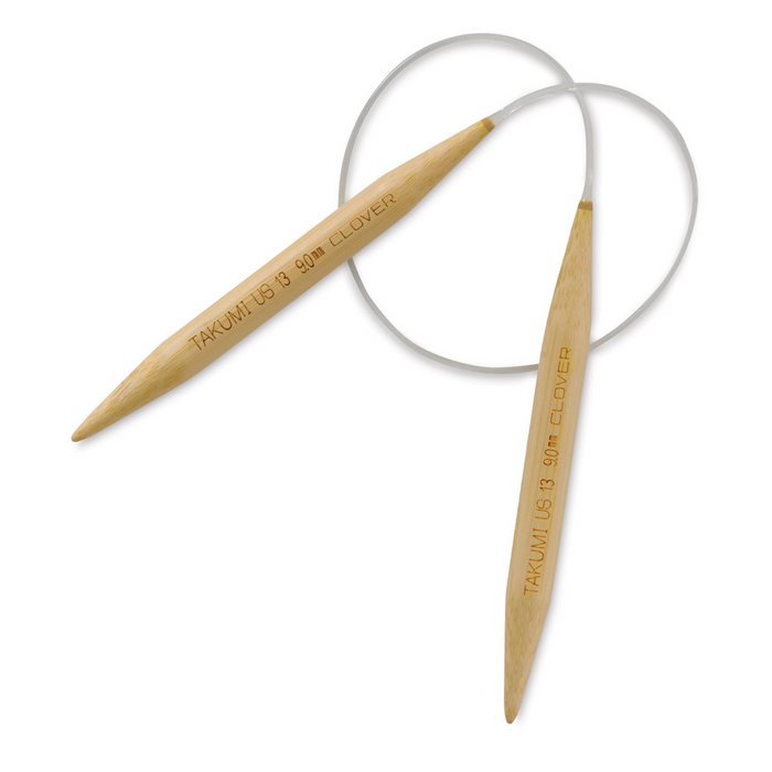 Clover Takumi Bamboo Circular Knitting Needles