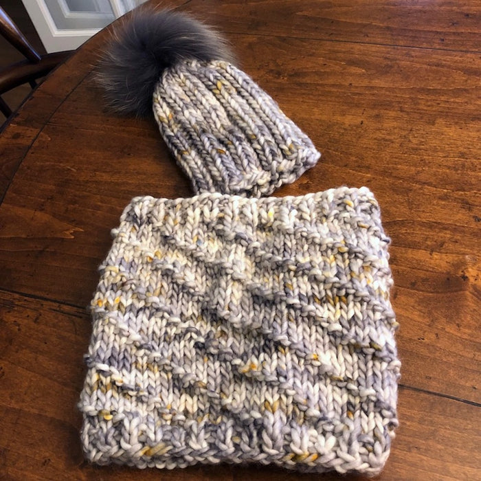 Sequoia Cowl Knitting Kit | Baah Sequoia & Knitting Pattern (#362)