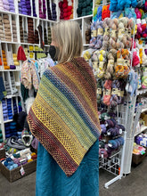 Load image into Gallery viewer, Nightshift Shawl Knitting Kit | Feederbrook Farm Entropy Superwash Merino DK
