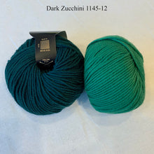 Load image into Gallery viewer, Ann Norling Kid's Fruit Caps Knitting Kit | Karabella Aurora 8 & Knitting Pattern (#140)