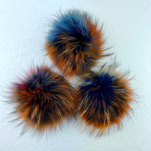 Load image into Gallery viewer, Raccoon Fur Pompoms