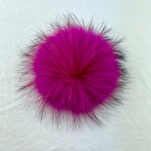 Load image into Gallery viewer, Raccoon Fur Pompoms