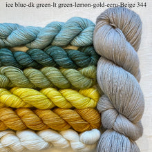 Load image into Gallery viewer, On The Spice Market (Manos version) Knitting Kit | Artyarns Merino Cloud, Manos del Uruguay Fino & Knitting Pattern