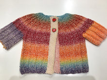 Load image into Gallery viewer, Knitbot Yoked Cardigan Knitting Kit | Feederbrook Farm Entropy DK & Knitting Pattern
