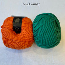 Load image into Gallery viewer, Ann Norling Kid's Fruit Caps Knitting Kit | Karabella Aurora 8 & Knitting Pattern (#140)