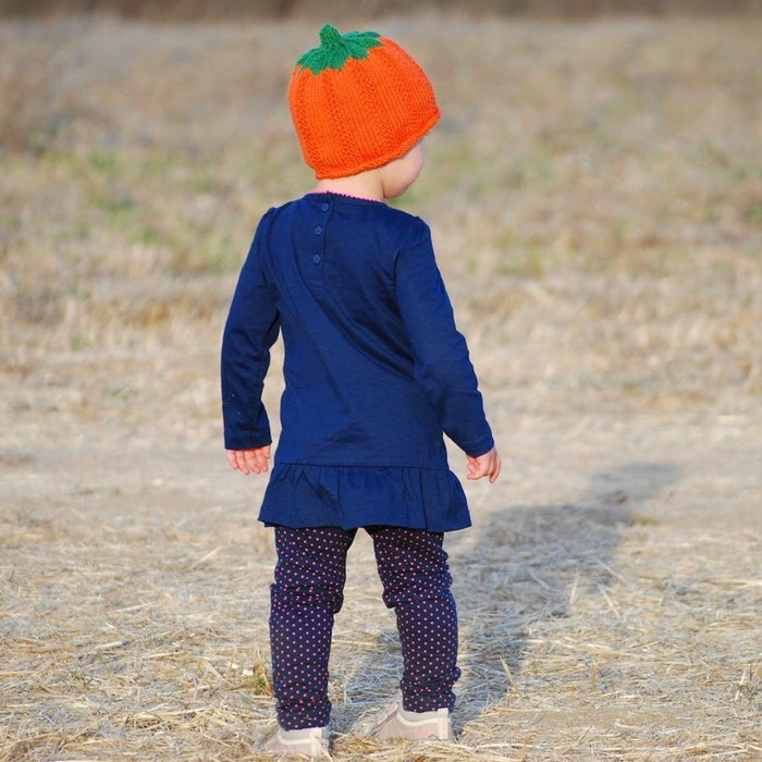 Ann Norling Kid's Fruit Caps Knitting Kit | Karabella Aurora 8 & Knitting Pattern (#140)