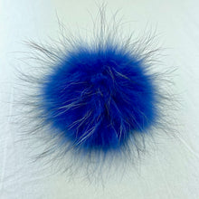 Load image into Gallery viewer, Raccoon Fur Pompoms
