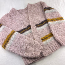 Load image into Gallery viewer, The Marka Cardi Knitting Kit | Katia Alpaca Silver & Knitting Pattern (#374)