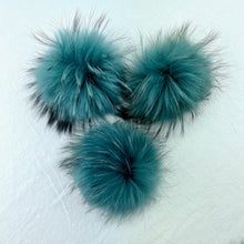 Load image into Gallery viewer, Raccoon Fur Pompoms
