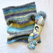 Load image into Gallery viewer, Bulky Stockinette Cowl Knitting Kit | Entropy Bulky & Knitting Pattern (#375)