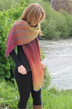 Load image into Gallery viewer, Kauni Effektgarn Wiggle Wrap Knitting Kit | Kauni Effektgarn & Knitting Pattern