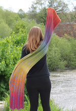 Load image into Gallery viewer, Kauni Effektgarn Wiggle Wrap Knitting Kit | Kauni Effektgarn & Knitting Pattern